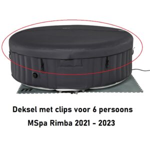 MSpa Rimba deksel met clips B9301534